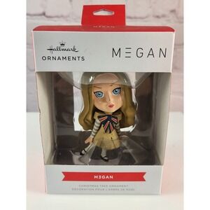 HALLMARK M3GAN MEGAN HORROR ORNAMENT CHRISTMAS TREE MAN CAVE COLLECTIBLE GIFT